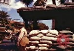 Image of Soldier standing guard at sandbagged post Honolulu Hawaii USA, 1942, second 12 stock footage video 65675063477