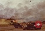 Image of B-18 aircraft burning after Japanese attack on Pearl Harbor Pearl Harbor Hawaii USA, 1941, second 5 stock footage video 65675063479