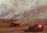 Image of B-18 aircraft burning after Japanese attack on Pearl Harbor Pearl Harbor Hawaii USA, 1941, second 13 stock footage video 65675063479