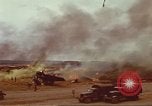 Image of B-18 aircraft burning after Japanese attack on Pearl Harbor Pearl Harbor Hawaii USA, 1941, second 34 stock footage video 65675063479