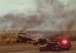 Image of B-18 aircraft burning after Japanese attack on Pearl Harbor Pearl Harbor Hawaii USA, 1941, second 41 stock footage video 65675063479