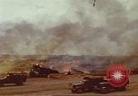Image of B-18 aircraft burning after Japanese attack on Pearl Harbor Pearl Harbor Hawaii USA, 1941, second 43 stock footage video 65675063479