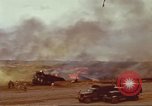 Image of B-18 aircraft burning after Japanese attack on Pearl Harbor Pearl Harbor Hawaii USA, 1941, second 45 stock footage video 65675063479