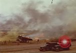 Image of B-18 aircraft burning after Japanese attack on Pearl Harbor Pearl Harbor Hawaii USA, 1941, second 52 stock footage video 65675063479