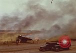 Image of B-18 aircraft burning after Japanese attack on Pearl Harbor Pearl Harbor Hawaii USA, 1941, second 55 stock footage video 65675063479