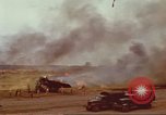Image of B-18 aircraft burning after Japanese attack on Pearl Harbor Pearl Harbor Hawaii USA, 1941, second 56 stock footage video 65675063479