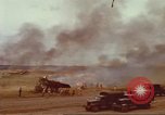 Image of B-18 aircraft burning after Japanese attack on Pearl Harbor Pearl Harbor Hawaii USA, 1941, second 60 stock footage video 65675063479