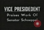 Standbild Vice President Richard Nixon United States USA, 1954, aus Sekunde 1 historischem Filmmaterial Videoclip 65675063490