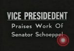 Standbild Vice President Richard Nixon United States USA, 1954, aus Sekunde 4 historischem Filmmaterial Videoclip 65675063490