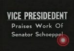 Standbild Vice President Richard Nixon United States USA, 1954, aus Sekunde 5 historischem Filmmaterial Videoclip 65675063490