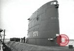 Image of USS Nautilus SSN-571 commissioned Groton Connecticut United States USA, 1954, second 10 stock footage video 65675063492