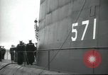 Image of USS Nautilus SSN-571 commissioned Groton Connecticut United States USA, 1954, second 27 stock footage video 65675063492