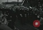 Standbild Die USS Nautilus SSN-571 Inbetriebnahme Groton Connecticut United States USA, 1954, aus Sekunde 13 historischem Filmmaterial Videoclip 65675063493