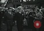 Standbild Die USS Nautilus SSN-571 Inbetriebnahme Groton Connecticut United States USA, 1954, aus Sekunde 15 historischem Filmmaterial Videoclip 65675063493