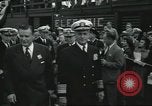 Standbild Die USS Nautilus SSN-571 Inbetriebnahme Groton Connecticut United States USA, 1954, aus Sekunde 16 historischem Filmmaterial Videoclip 65675063493