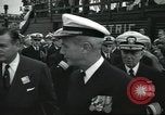 Standbild Die USS Nautilus SSN-571 Inbetriebnahme Groton Connecticut United States USA, 1954, aus Sekunde 19 historischem Filmmaterial Videoclip 65675063493