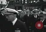 Standbild Die USS Nautilus SSN-571 Inbetriebnahme Groton Connecticut United States USA, 1954, aus Sekunde 25 historischem Filmmaterial Videoclip 65675063493