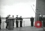 Standbild Die USS Nautilus SSN-571 Inbetriebnahme Groton Connecticut United States USA, 1954, aus Sekunde 29 historischem Filmmaterial Videoclip 65675063493