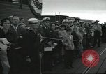 Standbild Die USS Nautilus SSN-571 Inbetriebnahme Groton Connecticut United States USA, 1954, aus Sekunde 47 historischem Filmmaterial Videoclip 65675063493