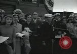 Standbild Die USS Nautilus SSN-571 Inbetriebnahme Groton Connecticut United States USA, 1954, aus Sekunde 52 historischem Filmmaterial Videoclip 65675063493