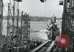 Image of Launch of the USS Nautilus Groton Connecticut USA, 1954, second 22 stock footage video 65675063497