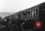 Image of Large crowd greets passenger arriving at train station Soviet Union, 1953, second 10 stock footage video 65675063498