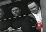 Image of Large crowd greets passenger arriving at train station Soviet Union, 1953, second 14 stock footage video 65675063498