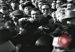 Image of Large crowd greets passenger arriving at train station Soviet Union, 1953, second 48 stock footage video 65675063498