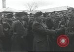 Image of British troops demobilizing at end of World War II United Kingdom, 1945, second 1 stock footage video 65675063507