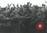 Image of British troops demobilizing at end of World War II United Kingdom, 1945, second 3 stock footage video 65675063507