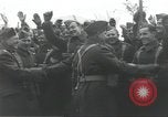 Image of British troops demobilizing at end of World War II United Kingdom, 1945, second 5 stock footage video 65675063507