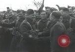 Image of British troops demobilizing at end of World War II United Kingdom, 1945, second 9 stock footage video 65675063507