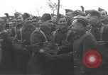 Image of British troops demobilizing at end of World War II United Kingdom, 1945, second 10 stock footage video 65675063507