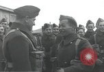 Image of British troops demobilizing at end of World War II United Kingdom, 1945, second 13 stock footage video 65675063507