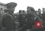 Image of British troops demobilizing at end of World War II United Kingdom, 1945, second 14 stock footage video 65675063507