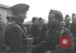 Image of British troops demobilizing at end of World War II United Kingdom, 1945, second 15 stock footage video 65675063507