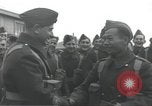 Image of British troops demobilizing at end of World War II United Kingdom, 1945, second 18 stock footage video 65675063507
