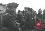 Image of British troops demobilizing at end of World War II United Kingdom, 1945, second 20 stock footage video 65675063507