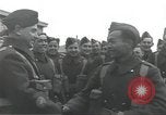 Image of British troops demobilizing at end of World War II United Kingdom, 1945, second 22 stock footage video 65675063507