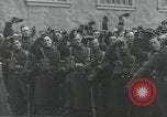 Image of British troops demobilizing at end of World War II United Kingdom, 1945, second 24 stock footage video 65675063507