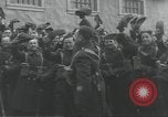 Image of British troops demobilizing at end of World War II United Kingdom, 1945, second 28 stock footage video 65675063507