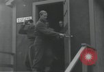 Image of British troops demobilizing at end of World War II United Kingdom, 1945, second 32 stock footage video 65675063507