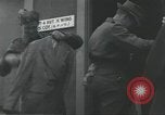 Image of British troops demobilizing at end of World War II United Kingdom, 1945, second 39 stock footage video 65675063507
