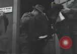 Image of British troops demobilizing at end of World War II United Kingdom, 1945, second 42 stock footage video 65675063507
