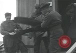Image of British troops demobilizing at end of World War II United Kingdom, 1945, second 45 stock footage video 65675063507