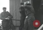 Image of British troops demobilizing at end of World War II United Kingdom, 1945, second 48 stock footage video 65675063507