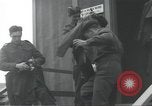 Image of British troops demobilizing at end of World War II United Kingdom, 1945, second 49 stock footage video 65675063507
