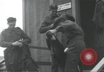 Image of British troops demobilizing at end of World War II United Kingdom, 1945, second 53 stock footage video 65675063507