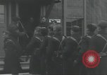 Image of British troops demobilizing at end of World War II United Kingdom, 1945, second 58 stock footage video 65675063507