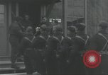Image of British troops demobilizing at end of World War II United Kingdom, 1945, second 59 stock footage video 65675063507